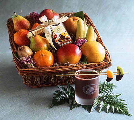 Fruit & Chocolate Fondue by MFR