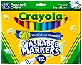Crayola 12 Ct Ultra-Clean Washable Markers