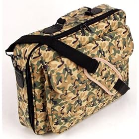 17" Camouflage Laptop Computer Case Camo Notebook Bag