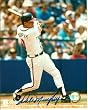 Dale Murphy Signed Braves 8x10 Hitting