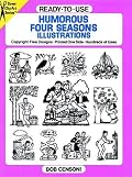 Ready-to-Use Humorous Four Seasons Illustrations (Dover Clip-Art Series)