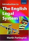 An Introduction to the English Legal System, 4th Ed.