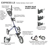 NEW 2008 Bag Boy "Express 120" Push Golf Cart (Red)