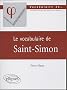Le vocabulaire de Saint-Simon