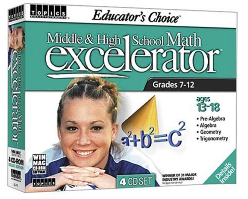 Educator's Choice Middle & High School Math Excelerator