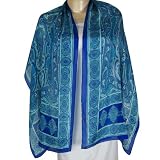 Scarves For Women Silk Printed Rectangular Clothing From India