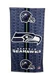 Seattle Seahawks Fiber Reactive Beach Towel