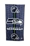 Seattle Seahawks Fiber Reactive Beach Towel