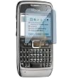 Reusable Screen Protector for Nokia E71 (keep LCD screen clean) with cleaning cloth