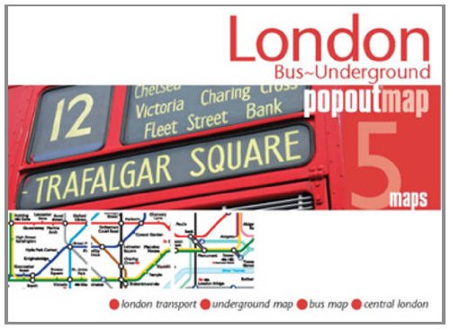 London Bus & Underground PopOut Map (Footprint PopOut Maps)