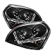 Spyder Auto Hyundai Tucson Black DRL LED Crystal Headlight