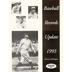 Baseball Records Update 1993