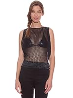 AM:PM by Espiral Top Punta Mona (Negro)