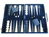 Deluxe Backgammon Set - Blue -18x12