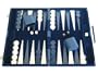 Deluxe Backgammon Set - Blue - 15x10