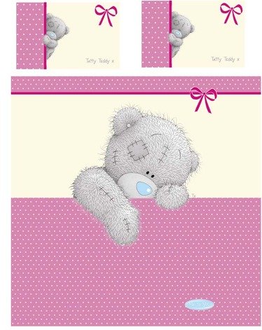Tatty Teddy Me To You Love Double Duvet Set