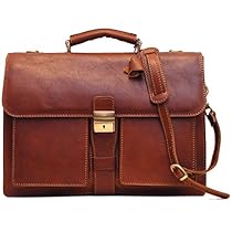 Floto Luggage Novella Briefcase, Brown, One Size
