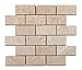Bursa Beige/Sandy Beige Marble 2 X 4 Polished Brick Mosaic Tile - 6