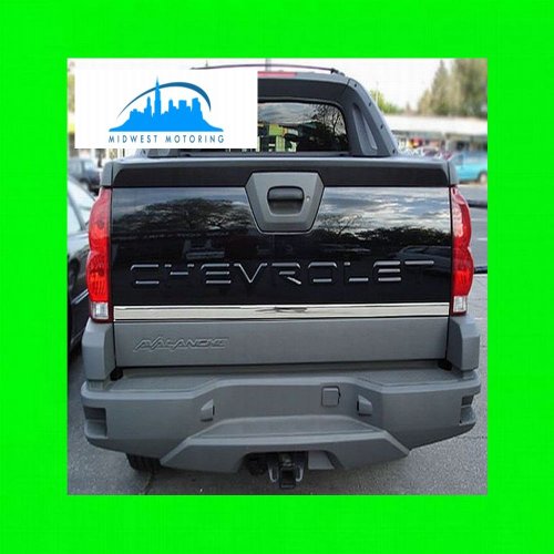 2002-2006 CHEVY CHEVROLET AVALANCHE PRECUT CHROME TRUNK TAILGATE TRIM MOLDING 2003 2004 2005 02 03 04 05 06
