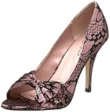 Gwyneth Shoes Women's Queenie Open-Toe Pump