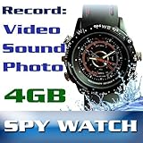 Go Get Me Gadgets Sports Watch with Hidden Camera, Microphone and 4GB Storage [Electronics]