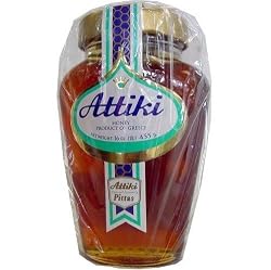 Attiki Pure Greek Honey, 16-Ounce Bottles (Pack of 3)