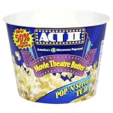 Act II Popcorn, Movie Theatre Butter Pop 'N Serve Tub, 4.2-Ounce Packages in a Tub (Pack of 36)
