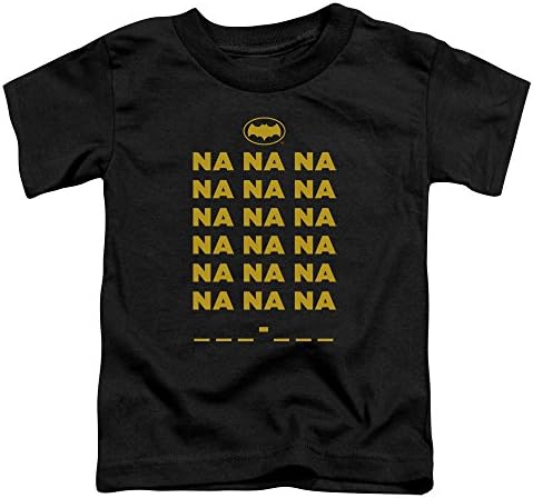 Batman Classic Tv Na Na Na Little Boys Shirt Black SM (2T)