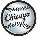 Lets Party By Amscan Chicago White Sox Baseball Round Dinner Plates