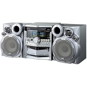 JVC MX-KB30 Compact Audio System with 3-Disc CD Carousel by JVC