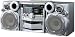 JVC MX-KB30 Compact Audio System with 3-Disc CD Carousel