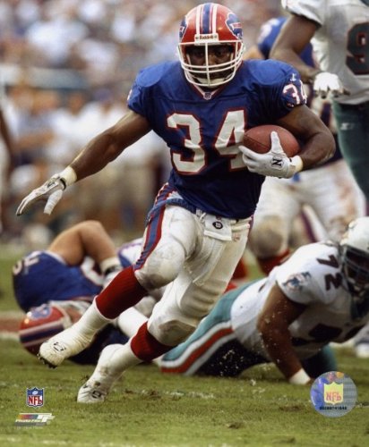 Thurman Thomas Buffalo Bills 8x10 Photo (1999 Rushing Action)