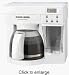 Black and Decker SpaceMaker 12 Cup Under The Counter Coffee Maker White