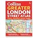 Collins Greater London Street Atlas Detailing Underground and Railway Stations A4 Ref 0007274376