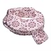 My Brest Friend Nursing Pillow Slipcover - Red Flower