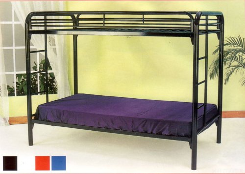 BEAUTIFUL NEW METAL BUNKBED IN BLACK FINISH
