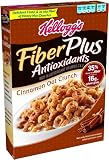 Fiber Plus Cereal, Cinnamon Oats Crunch, 11.5-Ounce Boxes (Pack of 3)
