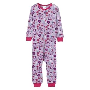 Gerber Funny Bunny Thermal Underwear Unionsuit, Light Violet, 24 Months