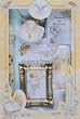 Baptism Gift Sets - Rosary - Sculptured Candle - Missal - Hanky - Shell - Keepsake - Gift Box 16in.x10in. -ENGLISH