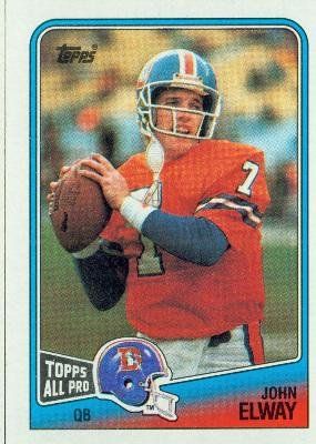 1988 Topps #23 John Elway - Denver Broncos (Football Cards)