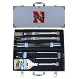 Nebraska Cornhuskers NCAA 8pc. BBQ Set w/Case