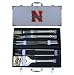 Nebraska Cornhuskers NCAA 8pc. BBQ Set w/Case
