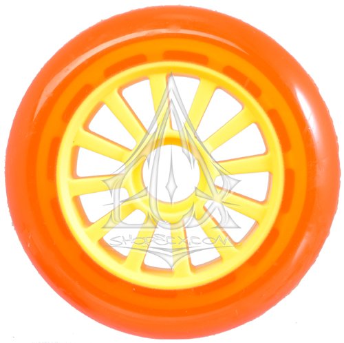 YAK Scooter Wheel Orange-Yellow 100mm