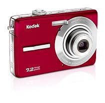 Kodak EasyShare M763 7.2MP Digital Camera with 3x Optical Zoom (Red)