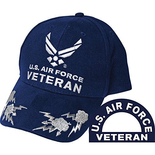 United States Air Force Veteran II Blue Hat Cap USAF