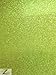 Vinyl Faux Fake Leather Sparkle Glitter Fabric - Lime - 54