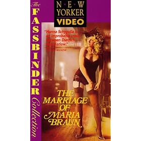 The Marriage of Maria Braun [VHS]