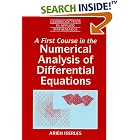 A First Course in the Numerical Analysis of Differential Equations (Cambridge Texts in... by Arieh Iserles