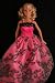 Elegant Dark Pink Party Dress, Handmade to Fit the Barbie Sized Doll