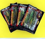 Tsunami 5 Split-tail Minnow Lure Sand Eel/Olive 4-pks